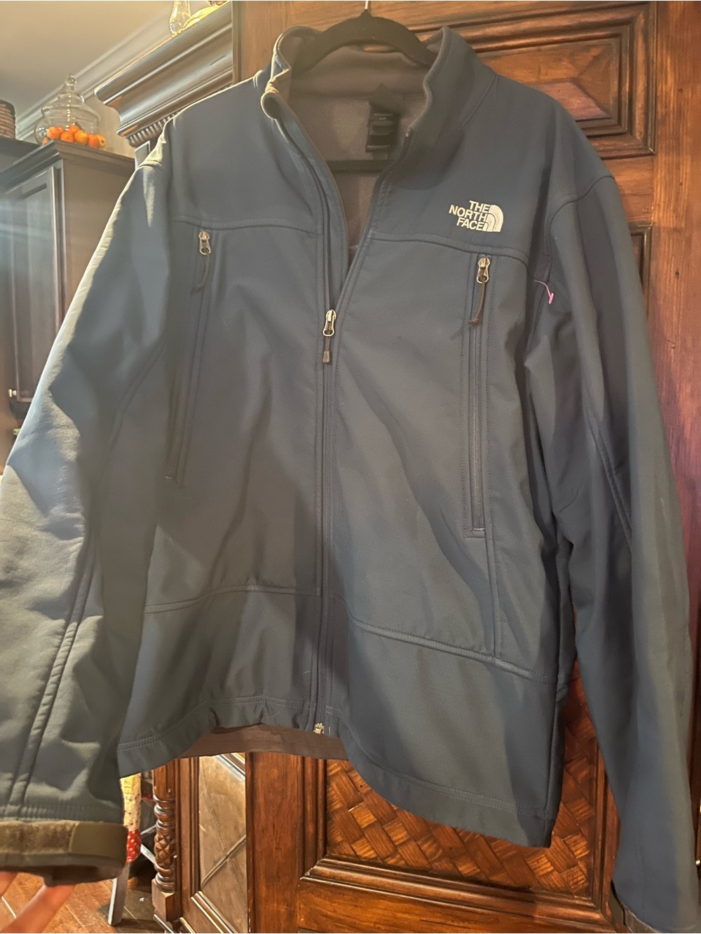 The North Face Men’s Dark Blue Softshell Jacket
